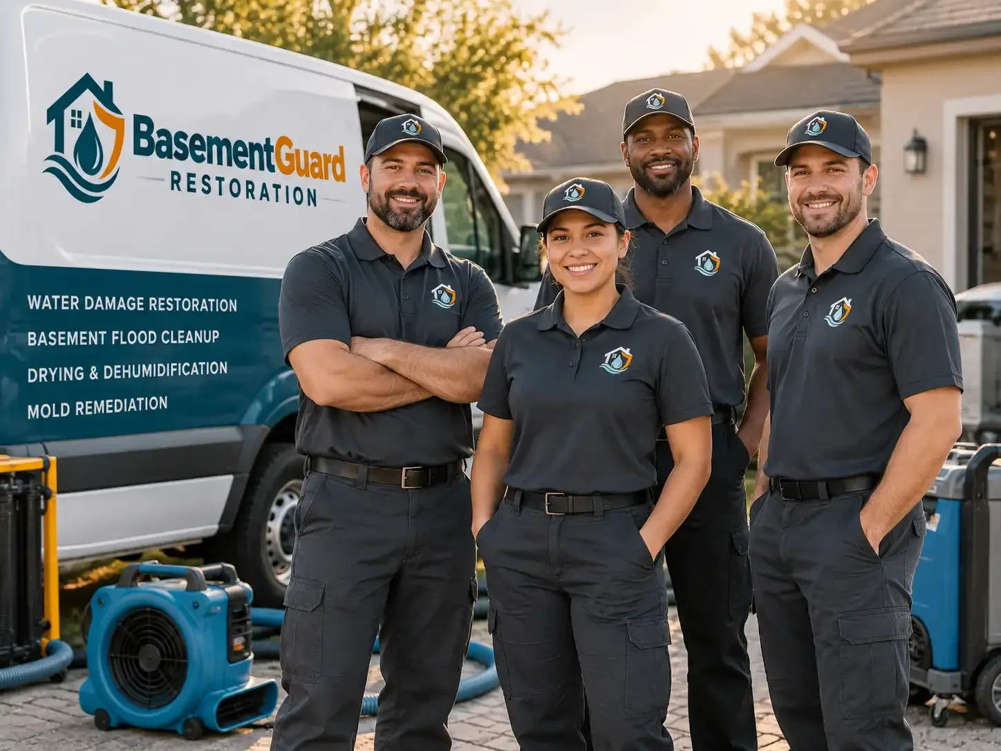 Basement Water Damage Restoration company in Pettibone, ND